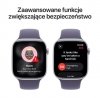 Apple Watch Series 11 GPS koperta 42 mm z aluminium w kolorze srebrnym, pasek sportowy w kolorze mlecznego fioletu - rozmiar M/L